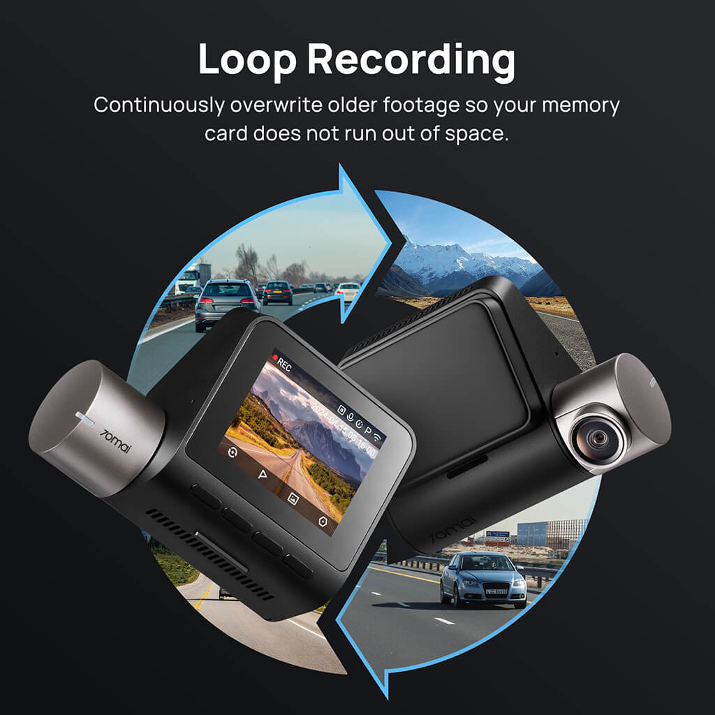 70mai Dash Cam A510 2.7K HD with Sony STARVIS 2, 4G LTE & Dual HDR Supported - Image 13